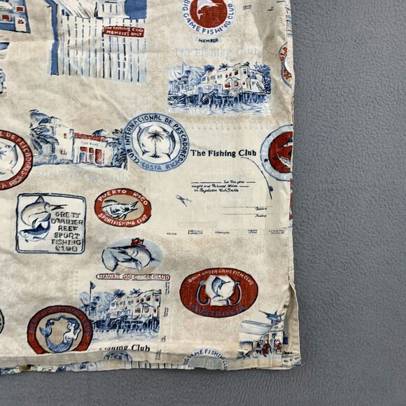 Hook & Tackle Reverse Print Fishing Shirt XL Bahamas Virgin Islands - Picture 14 of 16